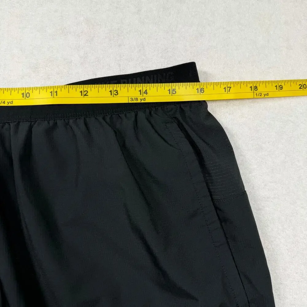 Nike Running Dri-FIT Men’s Shorts XL Black 7” Lightweight Drawstring Pockets